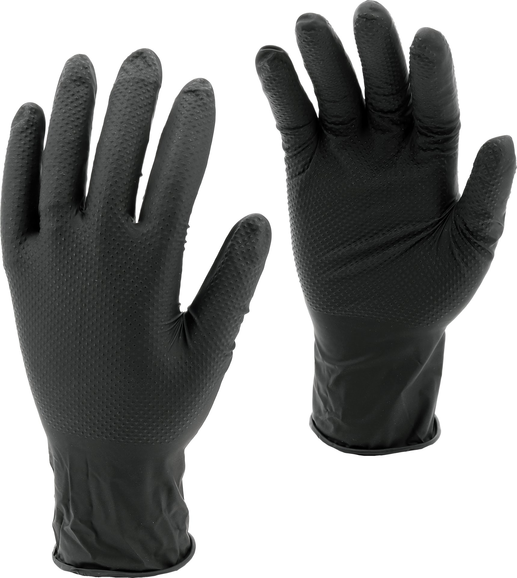 GUANTES NITRILO TEXTURA DIAMANTE FUERTE L (9) 50 UDS. COLOCAR - Imagen 5