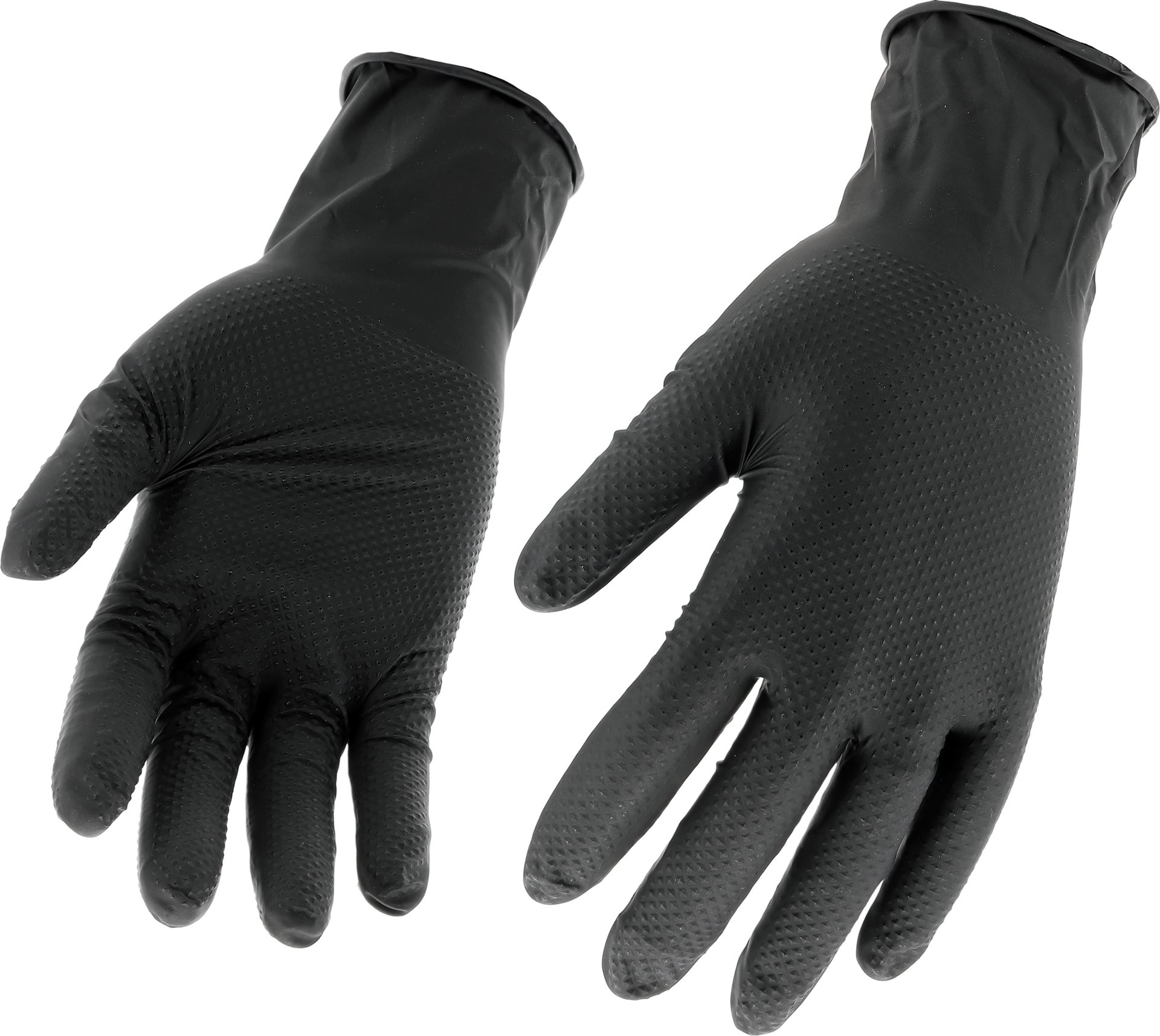 GUANTES NITRILO TEXTURA DIAMANTE FUERTE L (9) 50 UDS. COLOCAR - Imagen 6
