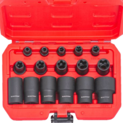 TORX PLUS VASOS TORXY E 6EPR-32EPR JUEGO DE VASOS 5 ANGULARES 16 EL
