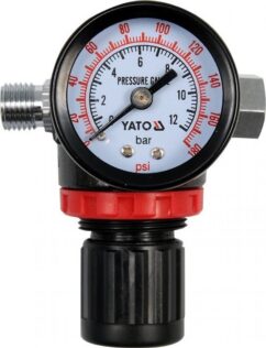 REDUCTOR DE PRESION CON MANOMETRO 1/4'' 1.2MPa