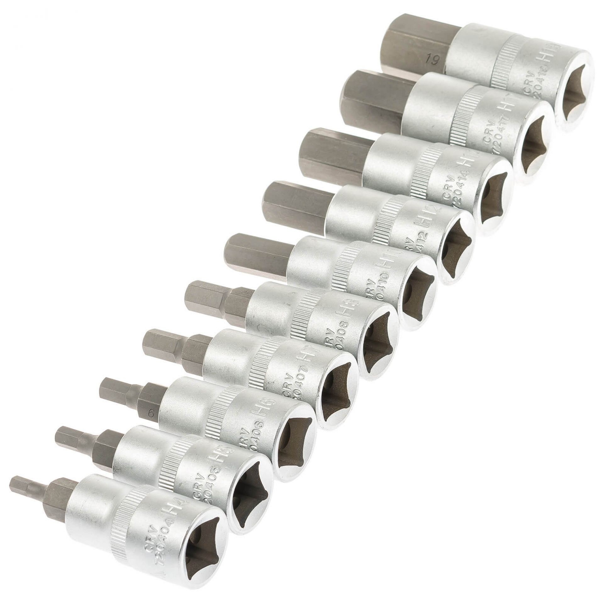 VASOS HEXAGONALES IMBUS H4-H19 1/2 62mm 10 UDS SOBRE CARRIL - Imagen 4
