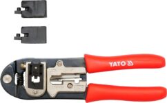 ALICATES ENGARZADORES PARA CONECTORES RJ45 RJ22 RJ12
