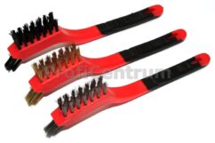 CEPILLOS DE ALAMBRE CEPILLO ACERO LATON NYLON 3ud.180mm YATO