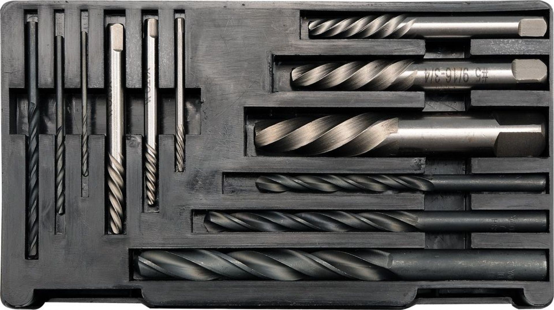 EXTRACTORES DE TORNILLOS ROTOS + BROCAS HSS PARA METAL