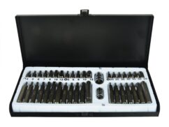 JUEGO DE 40 PUNTAS ESTRIADAS IMBUS HEX TORX XZN