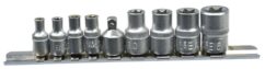 VASOS TORX E5-E16 1/4' 3/8' JUEGO RAIL