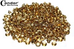 OJALES 5mm REMACHES DE ENGARZADO DE UNA CARA 400uds