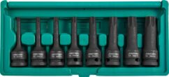LLAVES DE IMPACTO TORX 1/2' T30-T80 8 uds. Jonesway