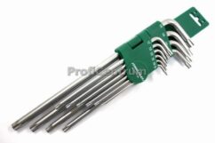 Juego de llaves TORX T9-T50 10 uds. JONNESWAY muy largo