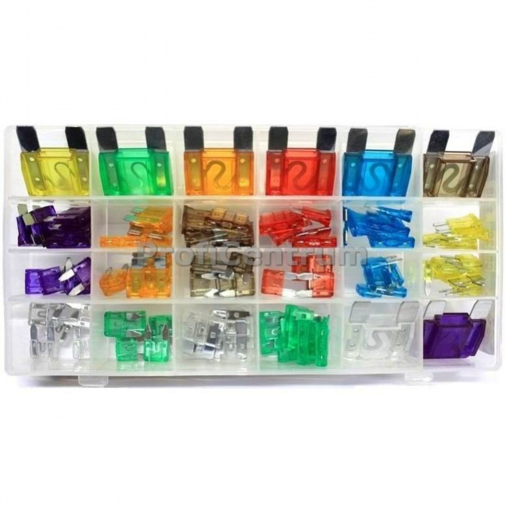 JUEGO DE FUSIBLES ESTÁNDAR MINI MAXI FUSIBLES 88 UDS.