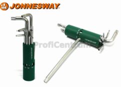 JUEGO DE 8 LLAVES ANGULARES TORX CON ORIFICIO JONNESWAY