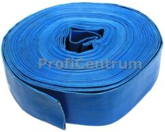 MANGUERA DE GOMA 2'' 50M PARA AGUA PVC AZUL 2 BAR