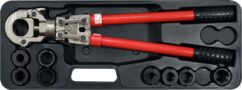 PRENSA HIDRÁULICA PARA CONECTORES PEX-AL-PEX + 8 HUESOS YATO