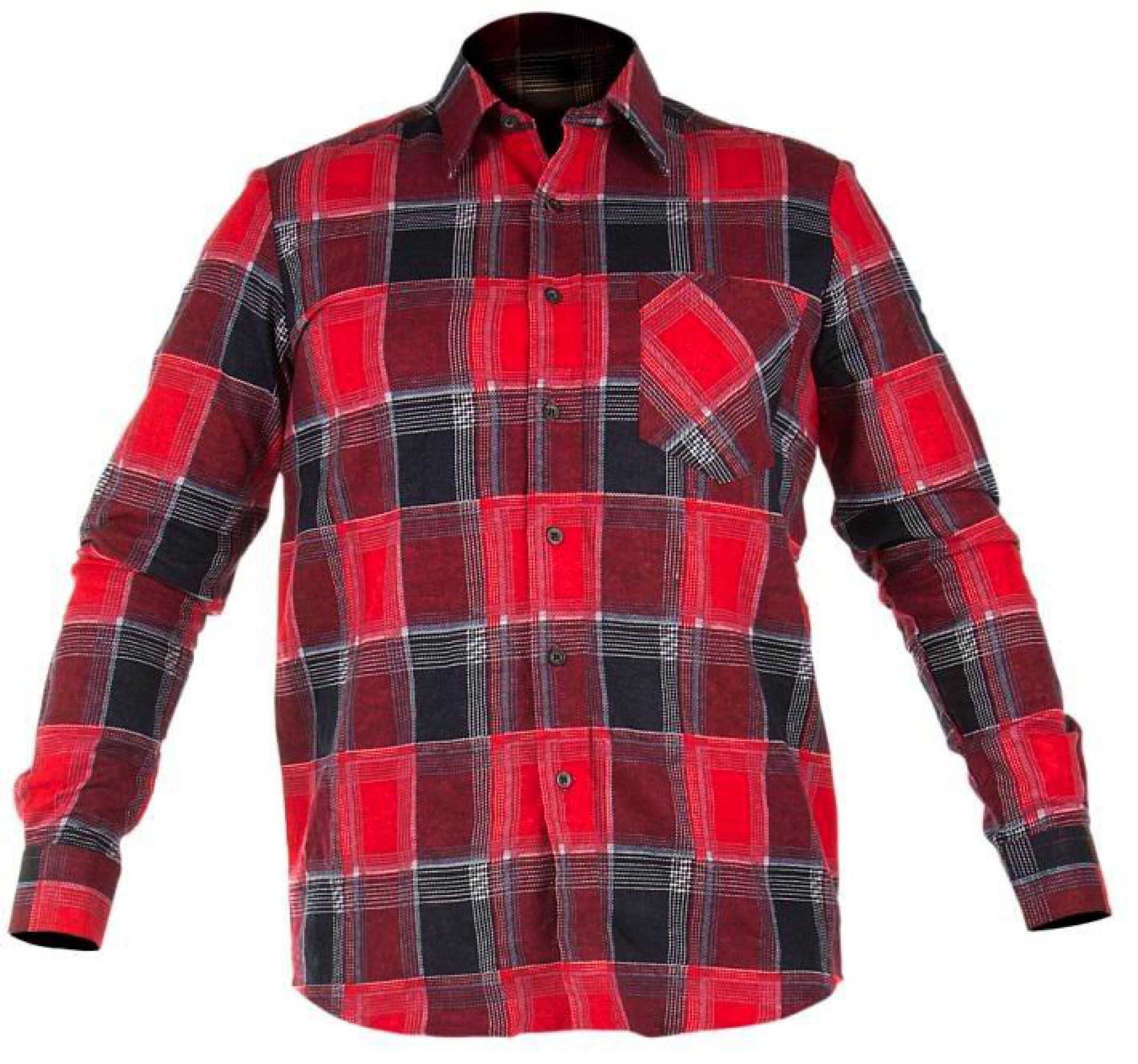 CAMISA DE TRABAJO DE FRANELA S 164-170 LAHTI PRO