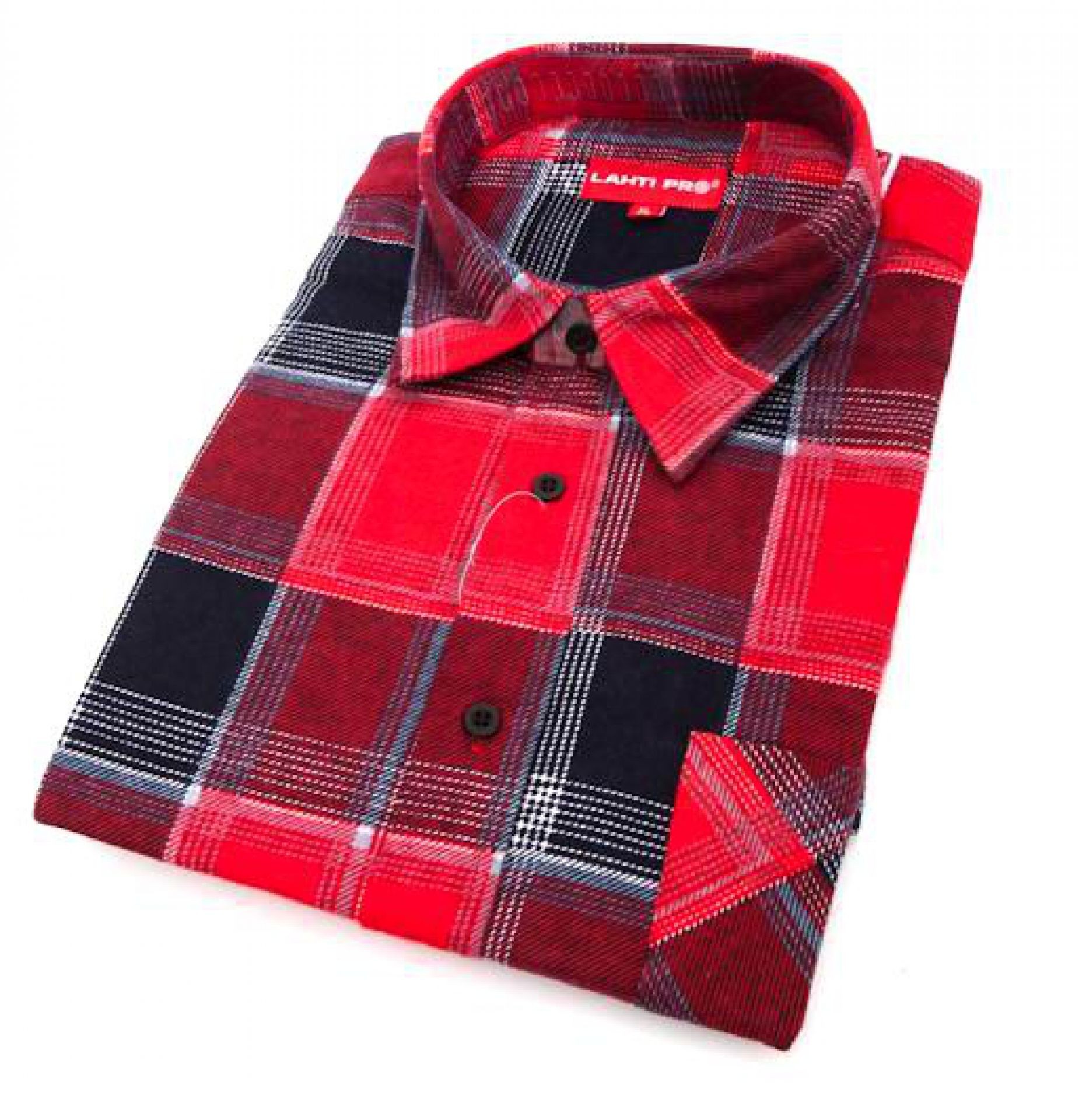 CAMISA DE TRABAJO DE FRANELA S 164-170 LAHTI PRO - Imagen 4