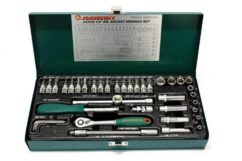 Juego de vasos para llave de carraca 1/4' JONNESWAY 41 uds. TORX IMBUS HEXAGONAL