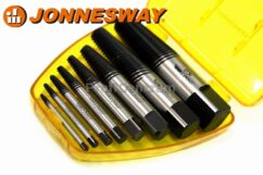 EXTRACTORES PARA TORNILLOS ROTOS 8 PCS JONNESWAY