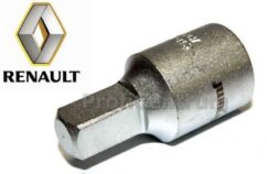 LLAVE TAPÓN DE ACEITE RENAULT 1/2'' CUADRADO 12mm