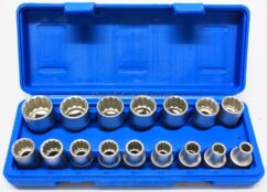 DOCE VASOS 1/2'' 8-24mm 16PZS CONDOR