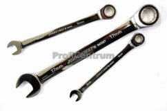 LLAVE COMBINADA CON CARRACA 17 mm Jonnesway