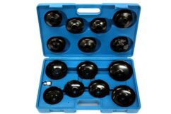 LLAVES DE VASO, VASOS PARA FILTRO DE ACEITE, 15 PIEZAS QUATROS