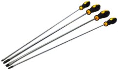 DESTORNILLADORES DESTORNILLADORES MÁX. JUEGO DE 4 ALMOHADILLAS CRUZADAS PLANAS LARGAS 450MM