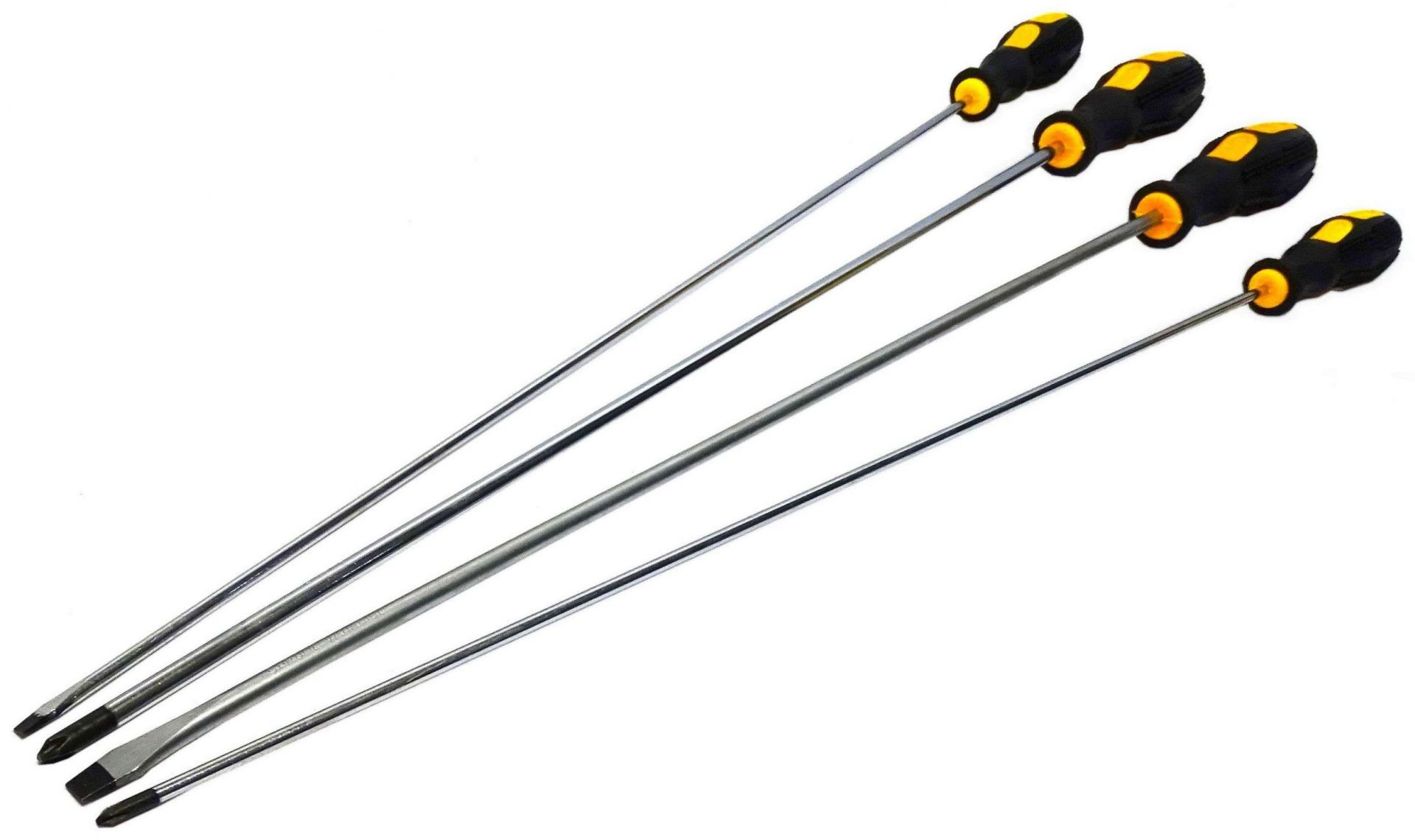 DESTORNILLADORES DESTORNILLADORES MÁX. JUEGO DE 4 ALMOHADILLAS CRUZADAS PLANAS LARGAS 450MM