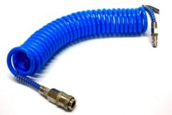 CABLE ESPIRAL 12x10mm 15mb CONECTORES POLIAMIDA ACERO
