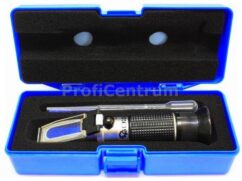 Medidor de refractómetro, probador de electrolitos de refrigerante.
