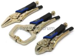 MORS JUEGO DE ALICATES AUTOAPRIETE MORS 3PZS 110-135mm BGS-technic, Alemania