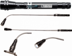LINTERNA LED PINZA TELESCÓPICA MAGNÉTICA 170-545MM BGS-Technic, Alemania