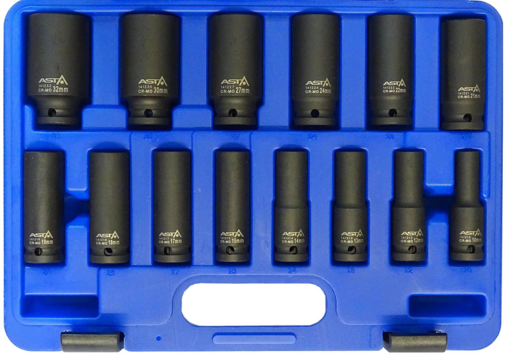 VASOS DE IMPACTO 12 ANGULARES 1/2'' 10-32MM ASTA - Imagen 3