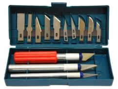 SET CUCHILLO PARA MODELAR Y BISTUR 13 ELEMENTOS
