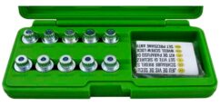 VASOS PARA TORNILLOS DE SEGURIDAD DE RUEDAS 10 ELEMENTOS. BMW