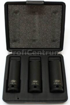 VASOS DE IMPACTO PARA LLANTAS DE ALUMINIO 17+19+21mm 1/2' 3 uds. JBM-Hipszania