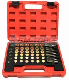 KIT DE REPARACIÓN DE ROSCA DE TAPÓN DE ACEITE 114 ELEMENTOS