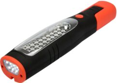 LÁMPARA DE TALLER 30+7 LED BATERÍA 2000mAh Li-ion 3.7V, YATO