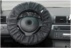 FUNDA VOLANTE UNIVERSAL ORTALION NEGRO