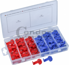 CONECTORES RÁPIDOS PARA CABLES 50PCS 0.5-2.5 MM2