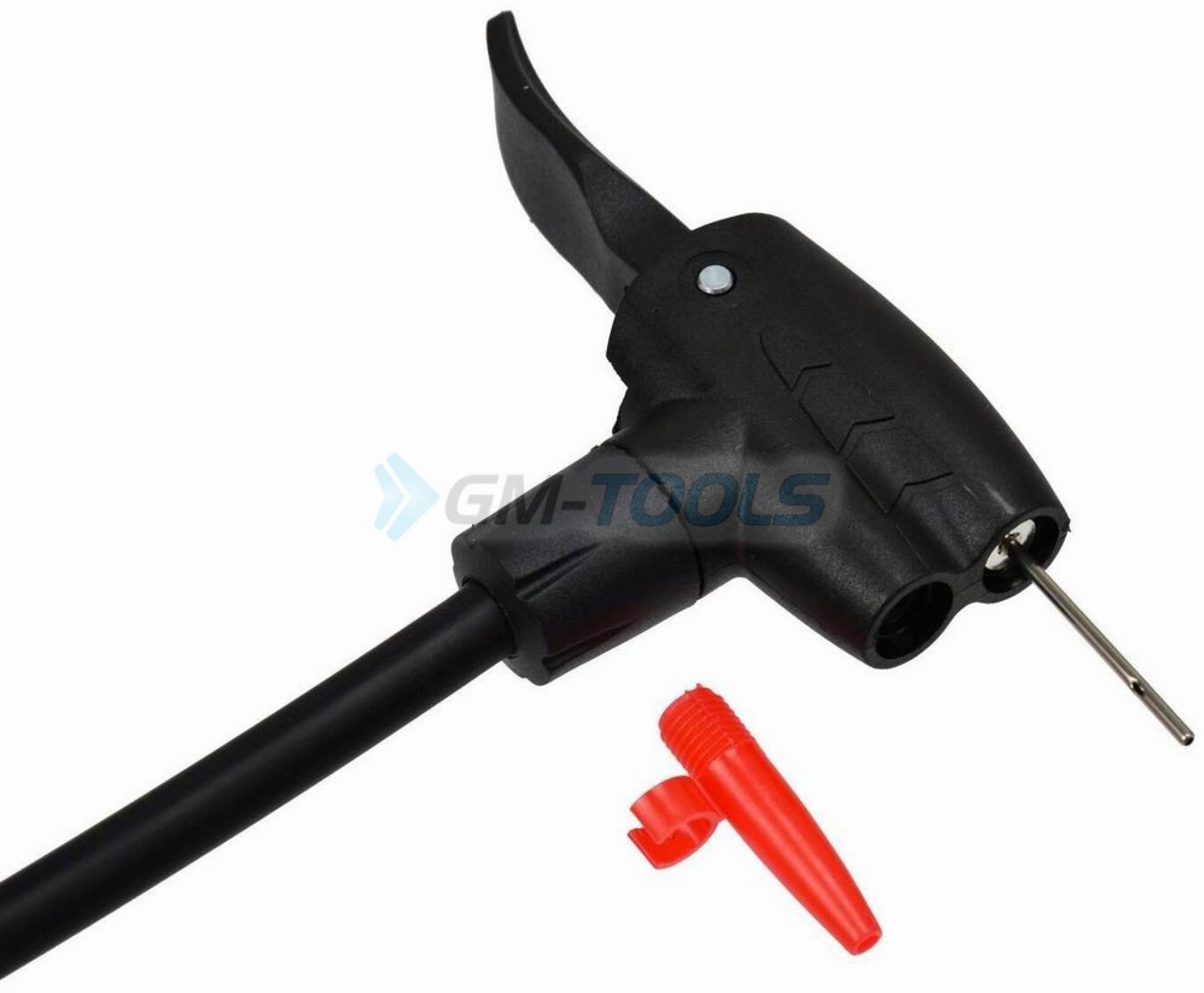 BOMBA DE PIE PARA BICICLETA DE COCHE DE DOS PISTONES - Imagen 5