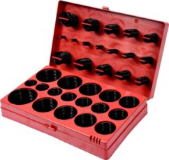 JUNTAS TÓRICAS EN PULGADAS, SELLOS RESISTENTES AL ACEITE, JUEGO DE JUNTAS TÓRICAS 386 PIEZAS 1/8''-1'' MM