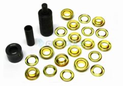KIT DE REMACHADO PARA ENGARZAR OJALES DE TARPLE