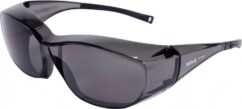AJUSTE SOBRE GAFAS DE SEGURIDAD FABRICADAS EN POLICARBONATO GRIS