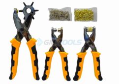 SET PUNZONADORES DE PIEL + REMACHES PARA OJALES