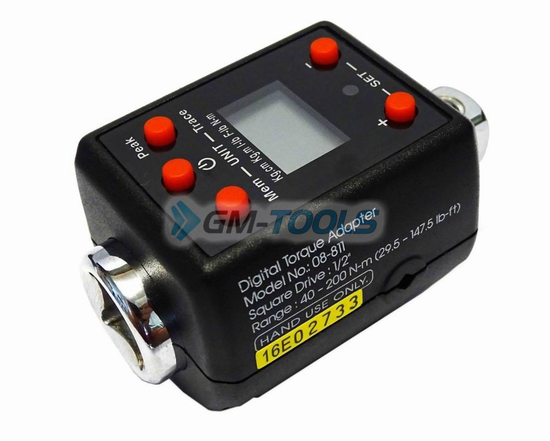 ADAPTADOR DINAMOMÉTRICO ELECTRÓNICO 40-200Nm 1/2' - Imagen 4