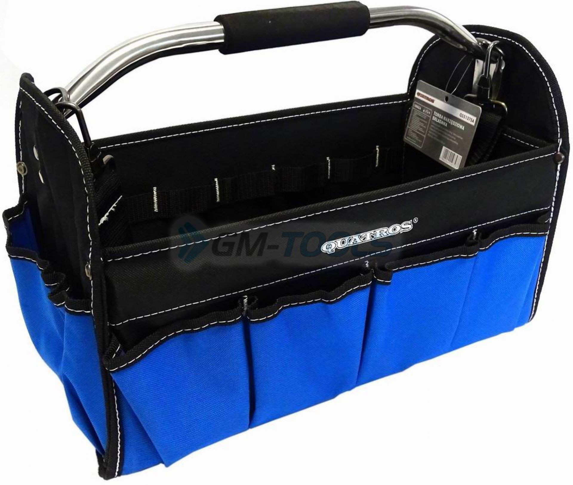 BOLSA DE HERRAMIENTAS MANGO DE METAL REMACHADO FUERTE - Imagen 3