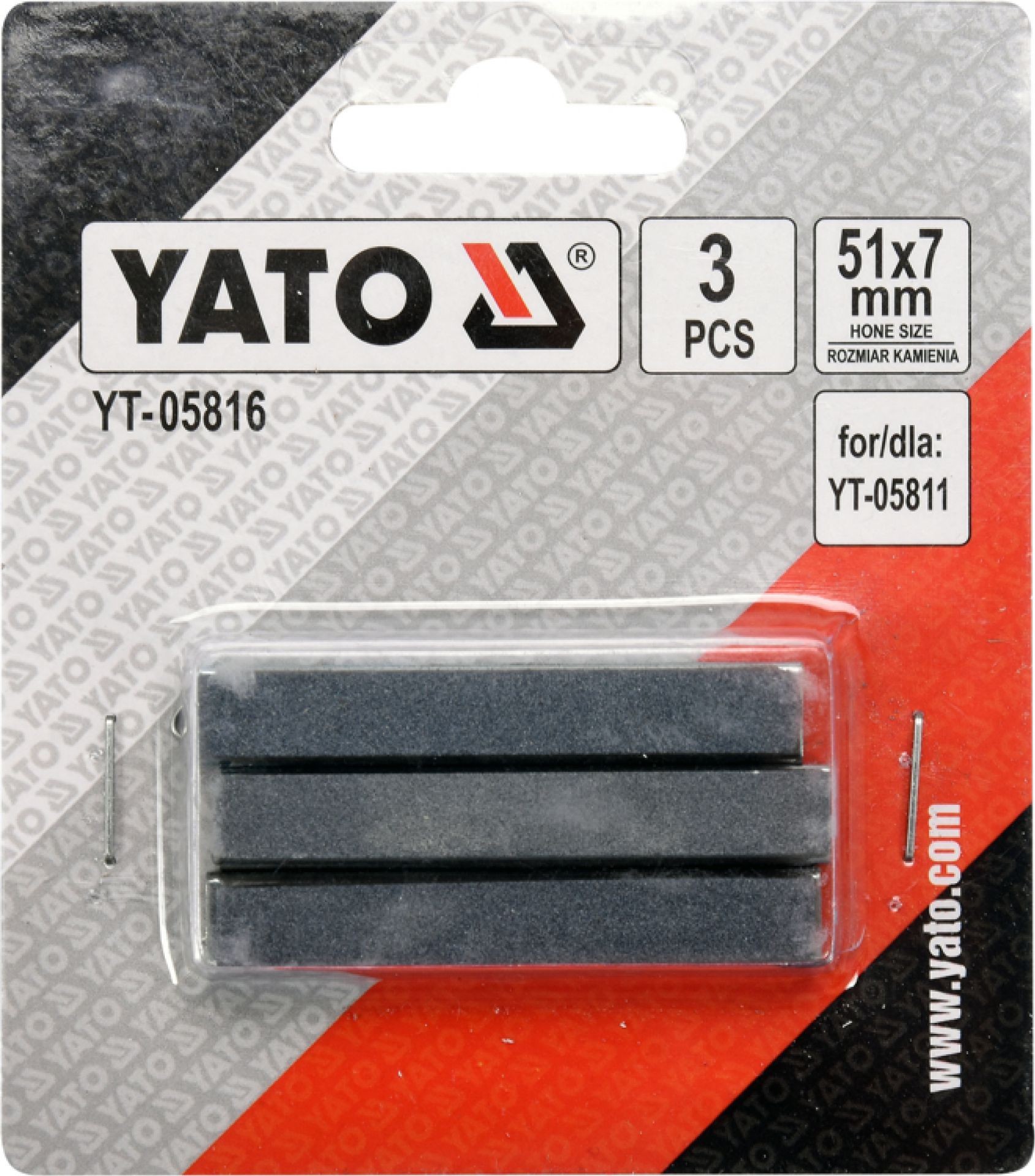 PIEDRAS DE RECAMBIO PARA RODILLO DE BRUÑIDO 2' 51x7mm YT-05811 - Imagen 3