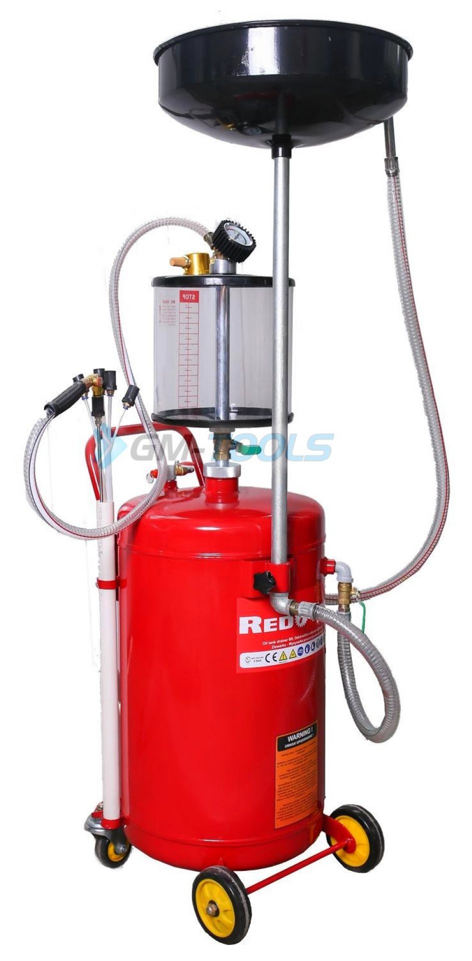 MÁQUINA HUNDEDORA-SUCCIONADOR DE ACEITE 80L