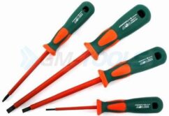 DESTORNILLADOR PLANO AISLADO 1000V 2.5x75mm JONNESWAY
