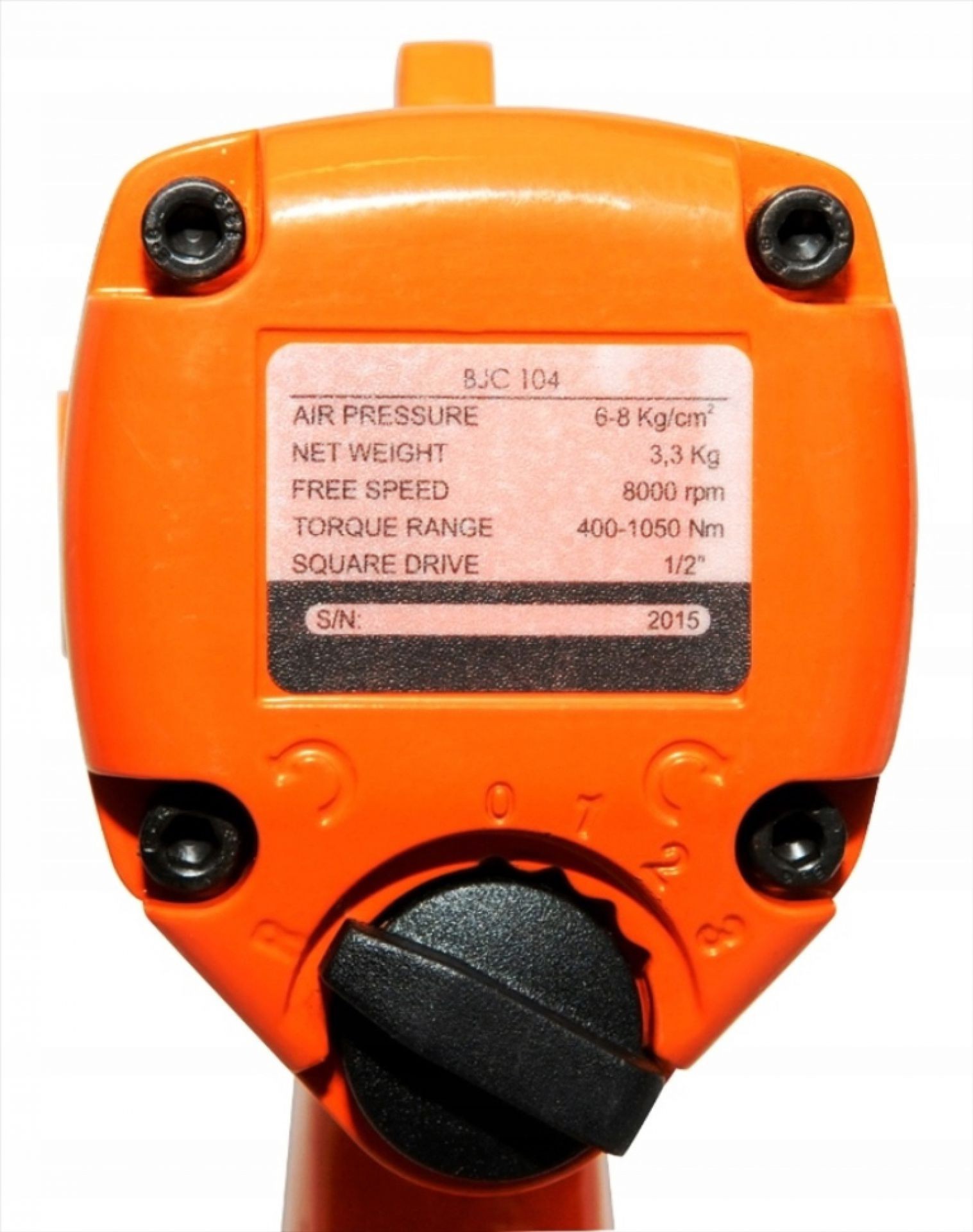 LLAVE DE IMPACTO NEUMÁTICA PARA RUEDAS 1/2' BJC-104 400 -1050Nm - Imagen 3